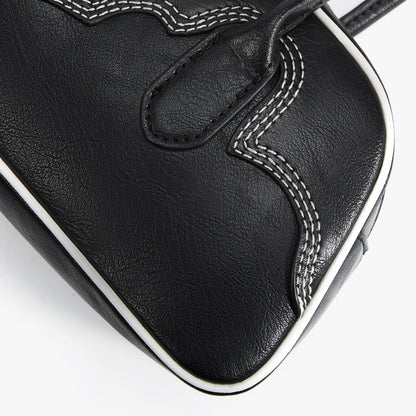 Ecosusi Cartera Evelyn Estilo Baguette de Cuero Vegano 2,6 L