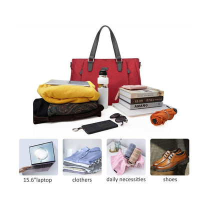 Ecosusi Bolsa Duffle con bolsa de Zapatos para 15,6" - imagen 3