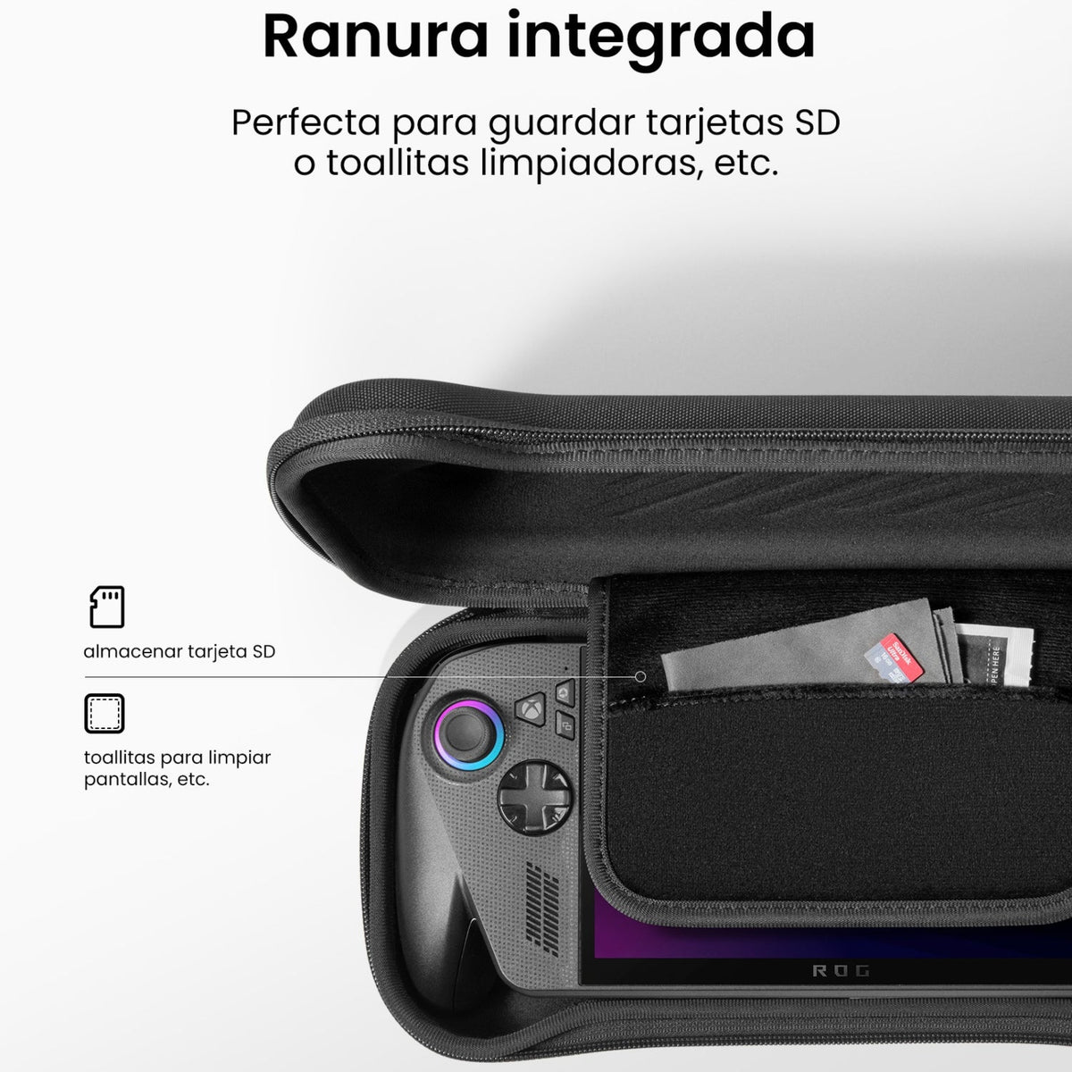 Tomtoc Funda FancyCase-G02 para ROG Xbox Ally X / ROG Xbox Ally