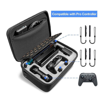 Tomtoc Estuche de Viaje FancyCase-G06 para Nintendo Switch / OLED con Control Pro y 36 Juegos
