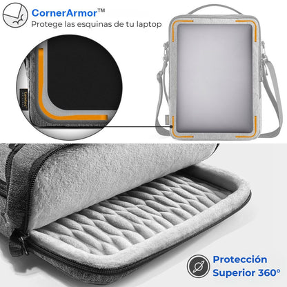 Tomtoc Bolso Maletín con Correa Urban-H14 para MacBook Pro 14'' 4 en 1