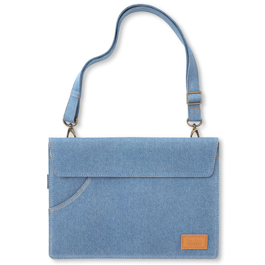 Tomtoc Funda con Correa Denim-H26 para MacBook Air / Pro de 13”