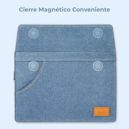 Tomtoc Funda con Correa Denim-H26 para MacBook Air / Pro de 13”