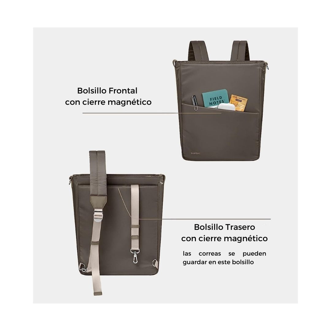 Tomtoc Mochila / Bolso Bandolera Slash-H63 para Tablets 11"