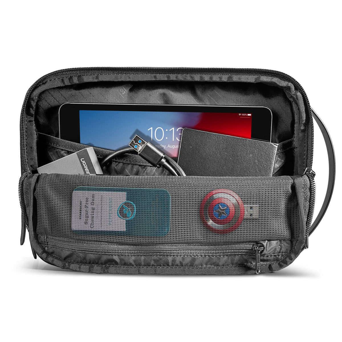 Tomtoc Organizador Electrónico de Viaje H01 para Cables, Cargadores y Accesorios - imagen 3