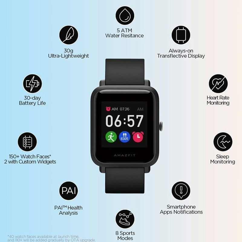 Amazfit BIP S Lite -Smart Watch-bateria 30 horas/Resistente al agua - imagen 2