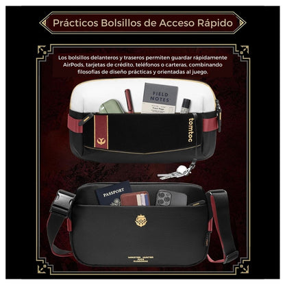 Tomtoc Bolso Bandolera Monster Hunter Royal Order M para iPad Pro 11"