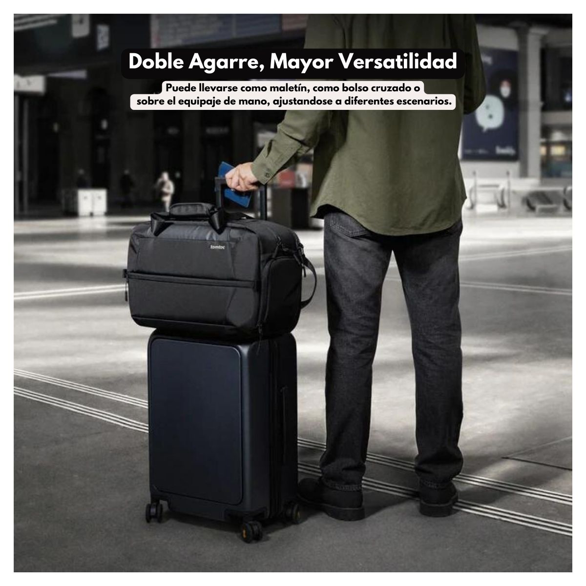 Tomtoc Bolso de Viaje / Gimnasio Navigator-T31 para MacBook 16" 30L