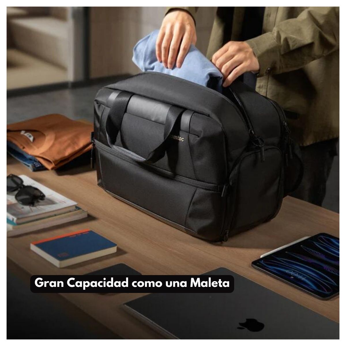 Tomtoc Bolso de Viaje / Gimnasio Navigator-T31 para MacBook 16" 30L