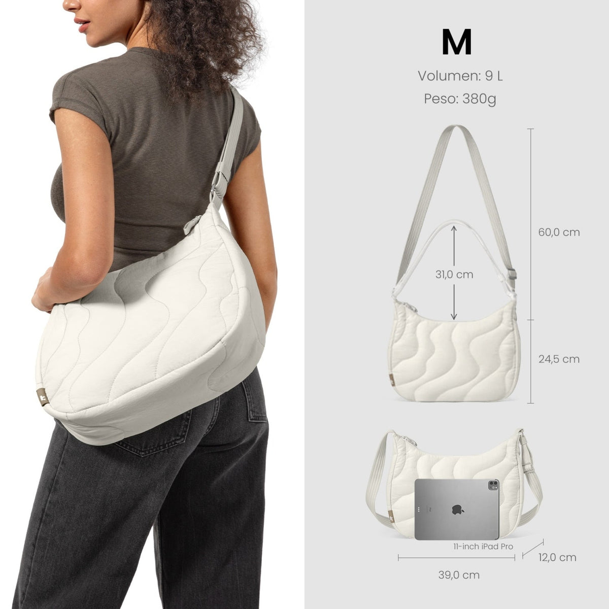 Tomtoc Bolso Bandolera Terra-T34 Ligero 9L