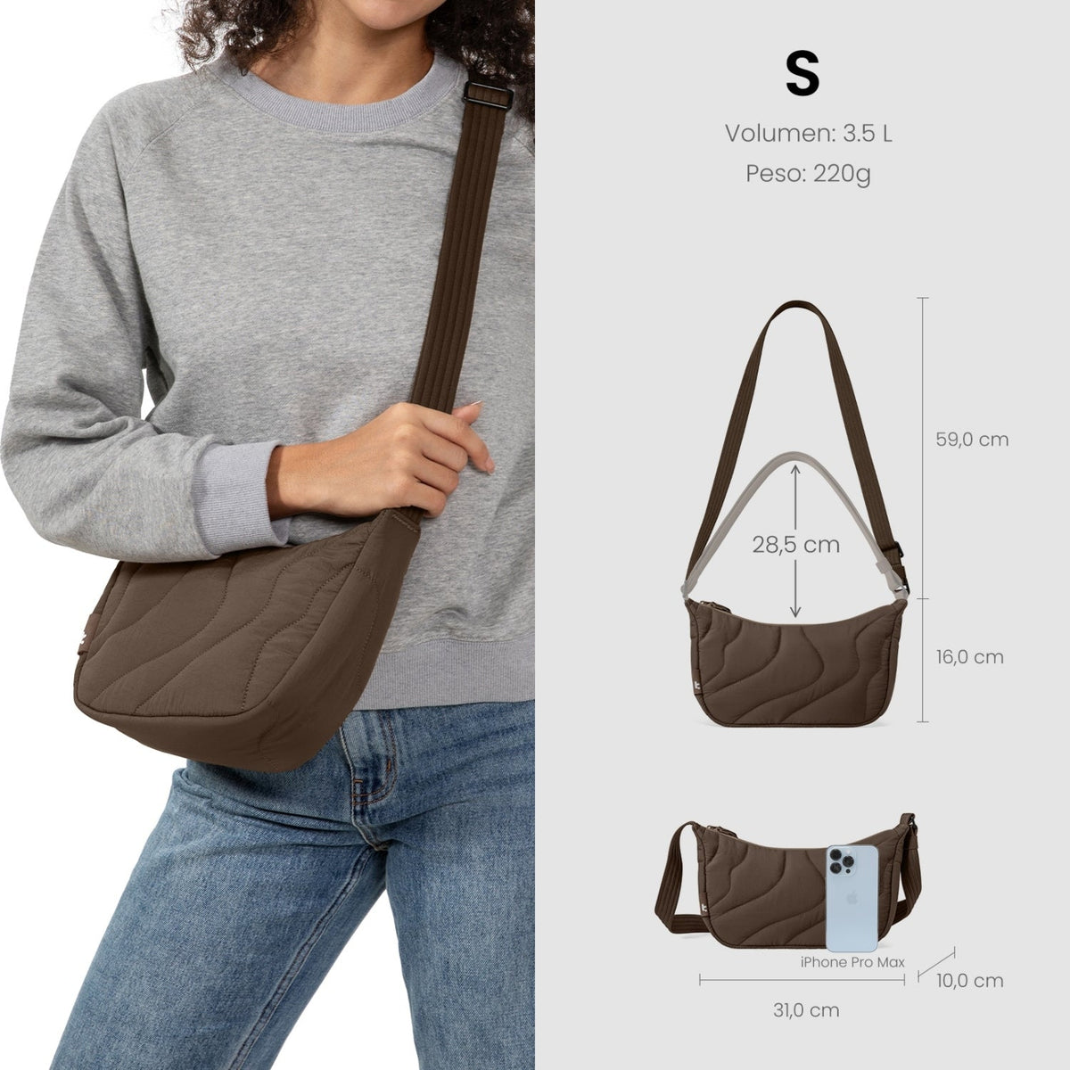 Tomtoc Bolso Bandolera Terra-T34 Ligero 3,5L - imagen 6