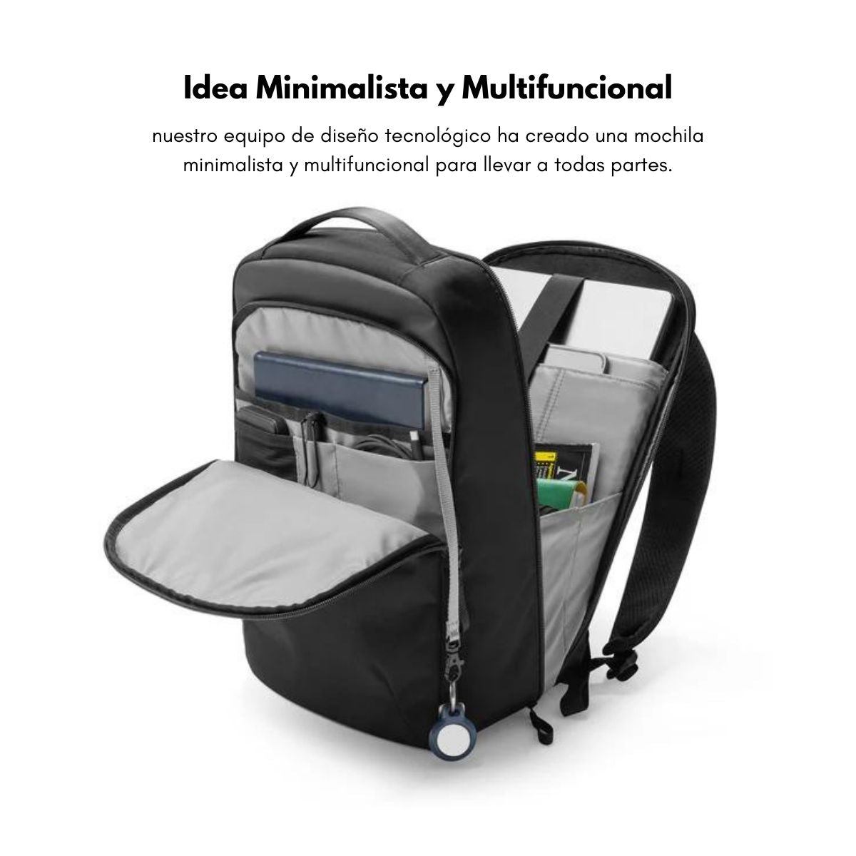Tomtoc Mochila Explorer-T60 para Notebook 15.6" y MacBook Pro 16" 15L