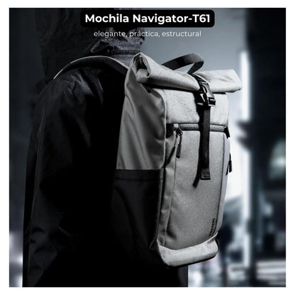 Tomtoc Mochila de Viaje Navigator-T61 M 20L para MacBook 16"