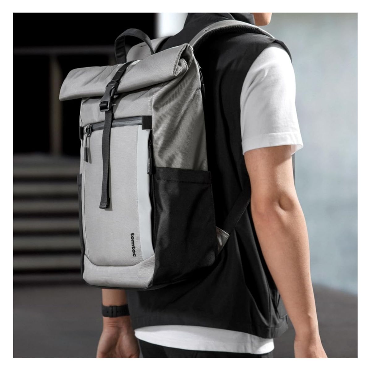 Tomtoc Mochila de Viaje Navigator-T61 M 20L para MacBook 16"