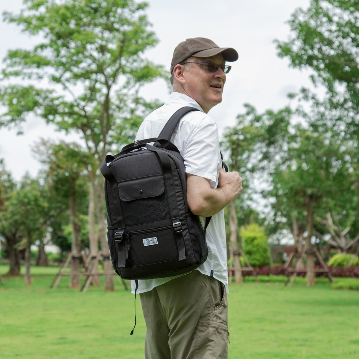 Tourit Wagtails Mochila Premium con enfriador vacacional-23L