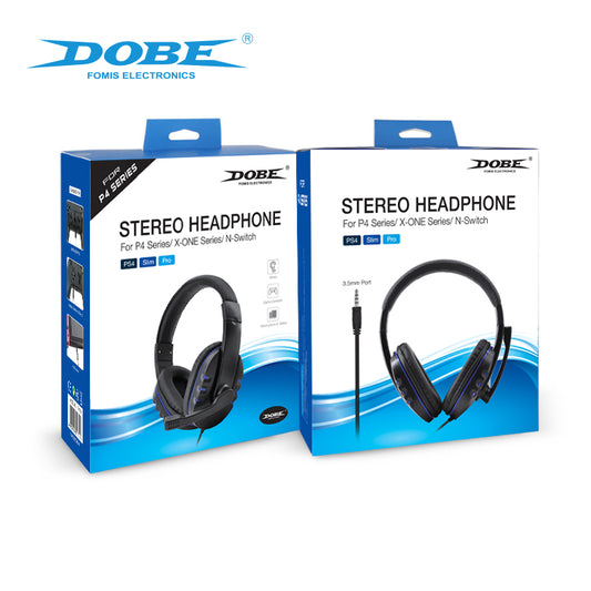 DOBE Audífono Gaming Stereo PS4 Xbox One Nintendo Switch