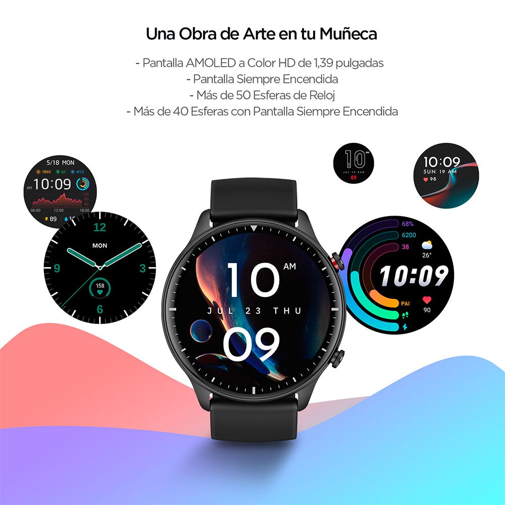 Amazfit Smartwatch GTR 2 Negro - Edición Sport