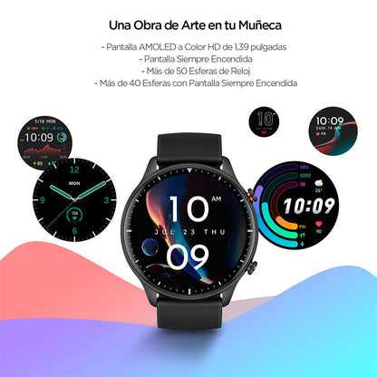 Amazfit Smartwatch GTR 2 Negro - Edición Sport