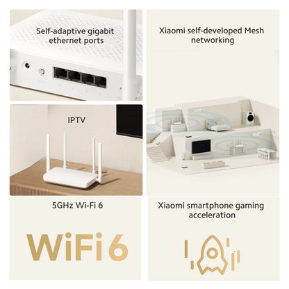 Xiaomi Router AX1500 EU 2.4GHz / 5GHz WiFi 6 - imagen 6