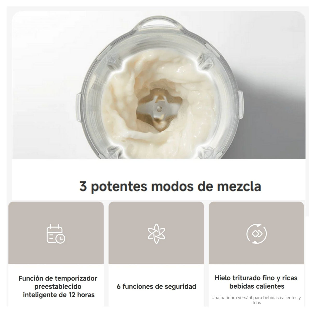 Xiaomi Blender Pro Licuadora de Alta Potencia - imagen 4