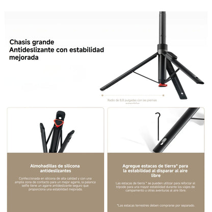 Xiaomi Trípode Selfie Stick Zoom 62" con Control Remoto