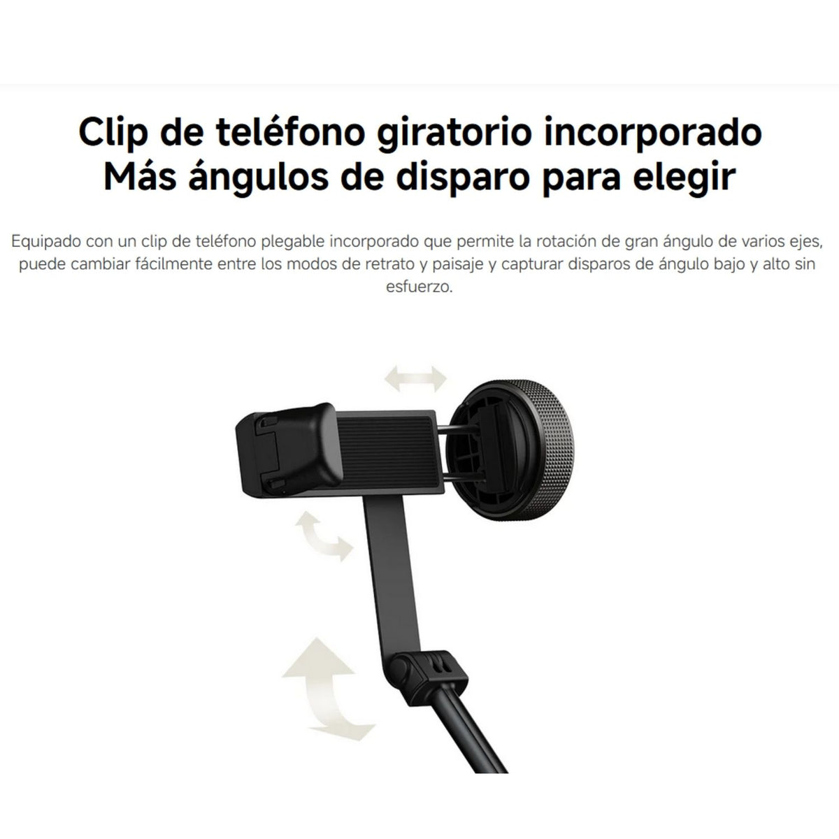 Xiaomi Trípode Selfie Stick Zoom 62" con Control Remoto