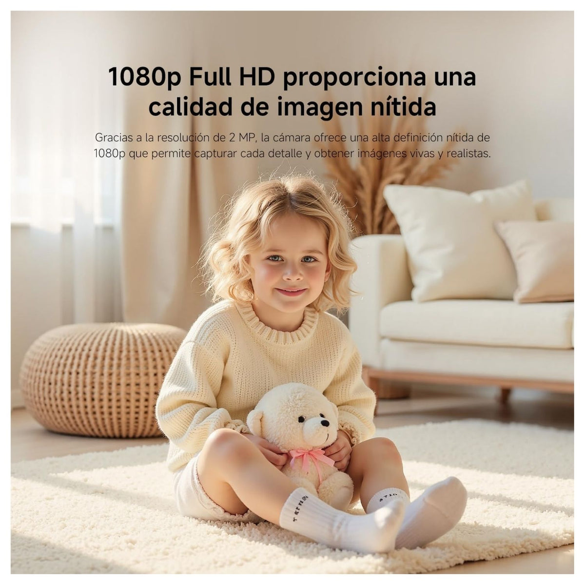 Xiaomi Cámara de Seguridad C201 1080p Wifi 6 Visión Nocturna