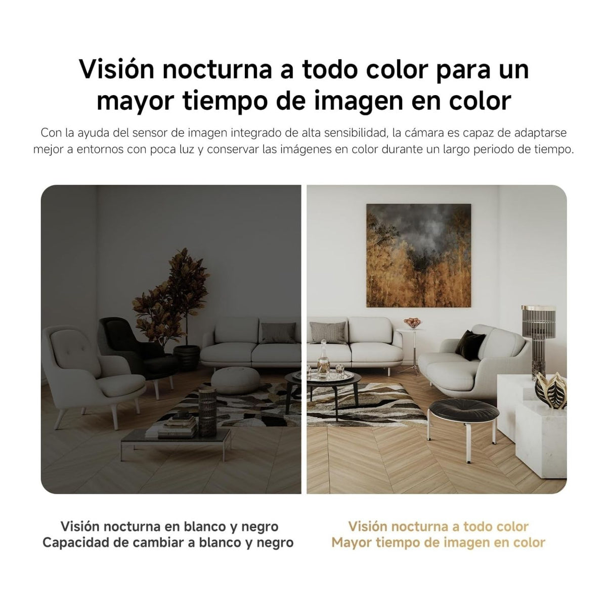 Xiaomi Cámara de Seguridad C201 1080p Wifi 6 Visión Nocturna
