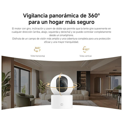 Xiaomi Cámara de Seguridad C201 1080p Wifi 6 Visión Nocturna