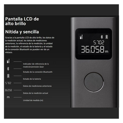 Xiaomi Medidor Láser Inteligente 5cm - 40m