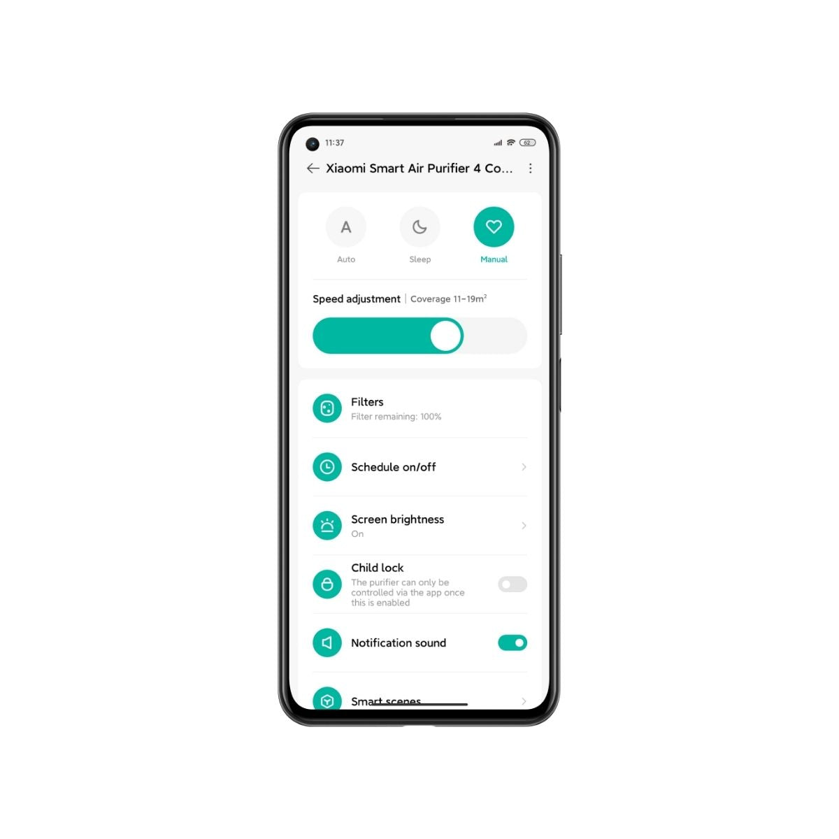 Xiaomi Purificador de Aire Smart Air Purifier 4 Compact - imagen 4