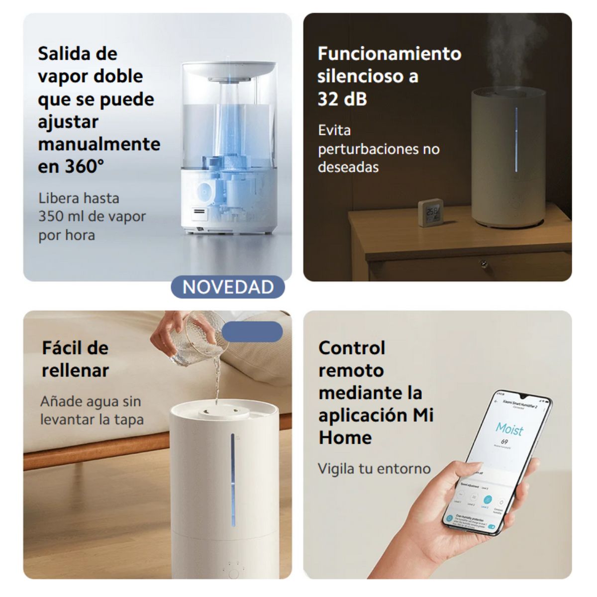 Xiaomi Purificador de Aire Smart Humidifier 2