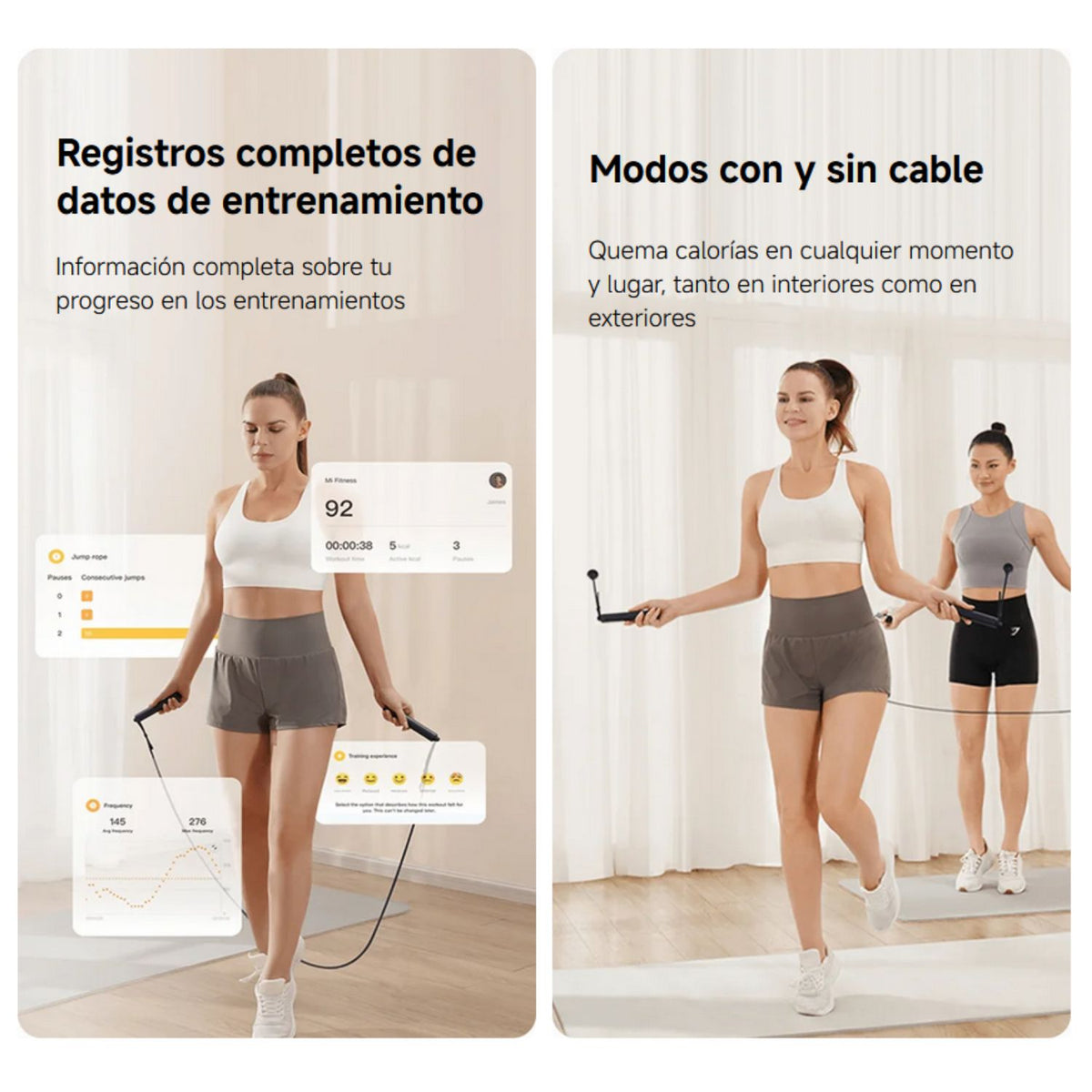 Xiaomi Cuerda para Saltar Inteligente con Conteo de Repeticiones