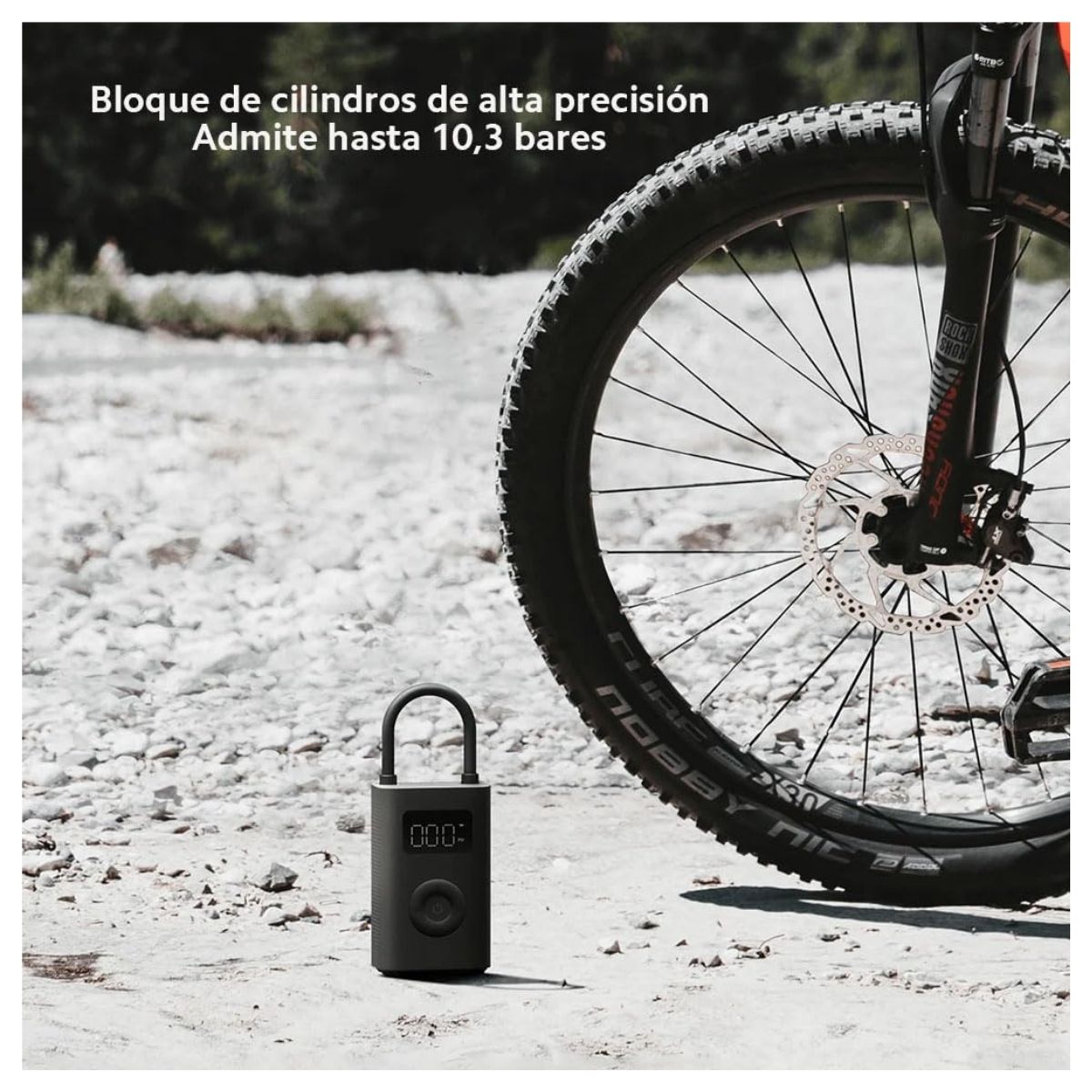 Xiaomi Mini Compresor Mi Portable Air Pump 2 - Inflador eléctrico - imagen 5
