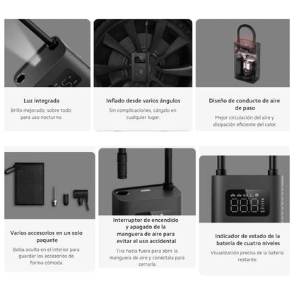 Xiaomi Mini Compresor Mi Portable Air Pump 2 - Inflador eléctrico - imagen 7