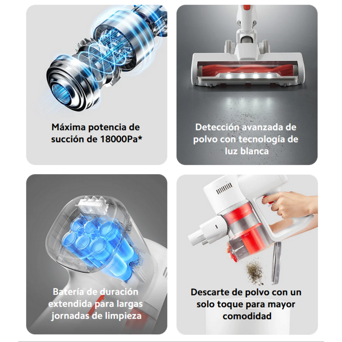 Xiaomi Aspiradora Inalámbrica Vacuum Cleaner G20 Lite
