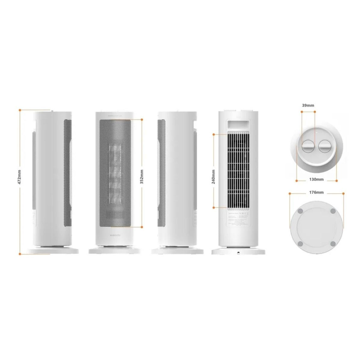 Xiaomi Calefactor Eléctrico Fan Heater 2000W - imagen 4