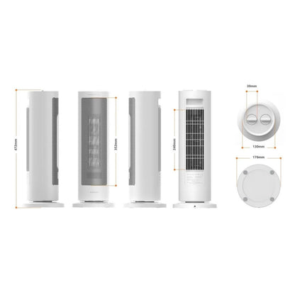 Xiaomi Calefactor Eléctrico Fan Heater 2000W - imagen 4