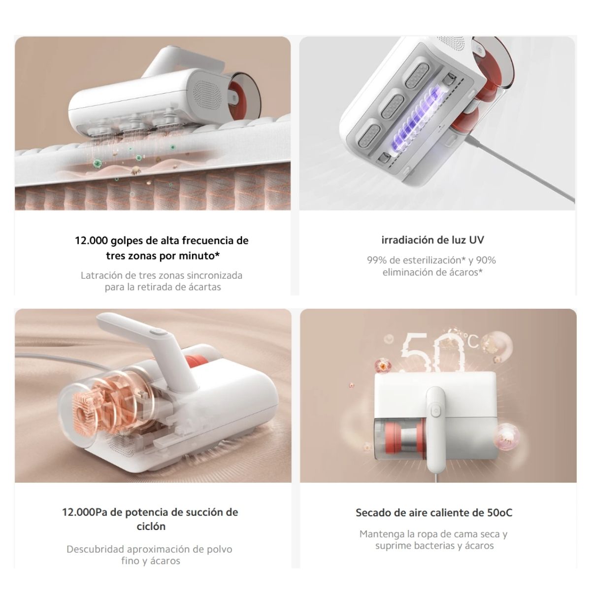 Xiaomi Aspiradora Anti Ácaros Dust Mite