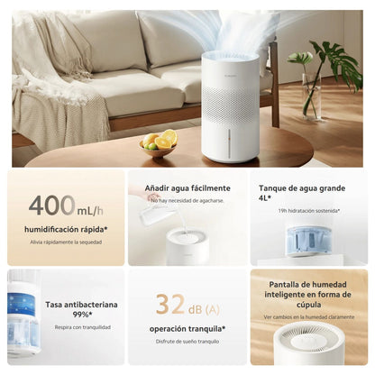Xiaomi Humidificador Evaporativo Inteligente 400 ml/h Capacidad 4L - imagen 4