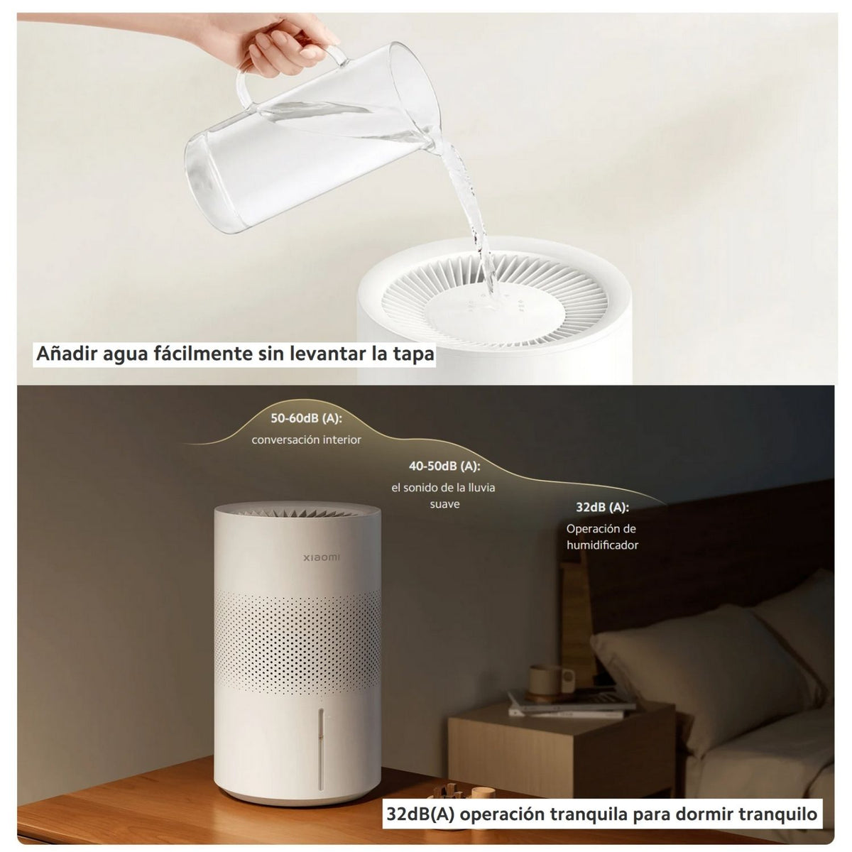 Xiaomi Humidificador Evaporativo Inteligente 400 ml/h Capacidad 4L - imagen 5