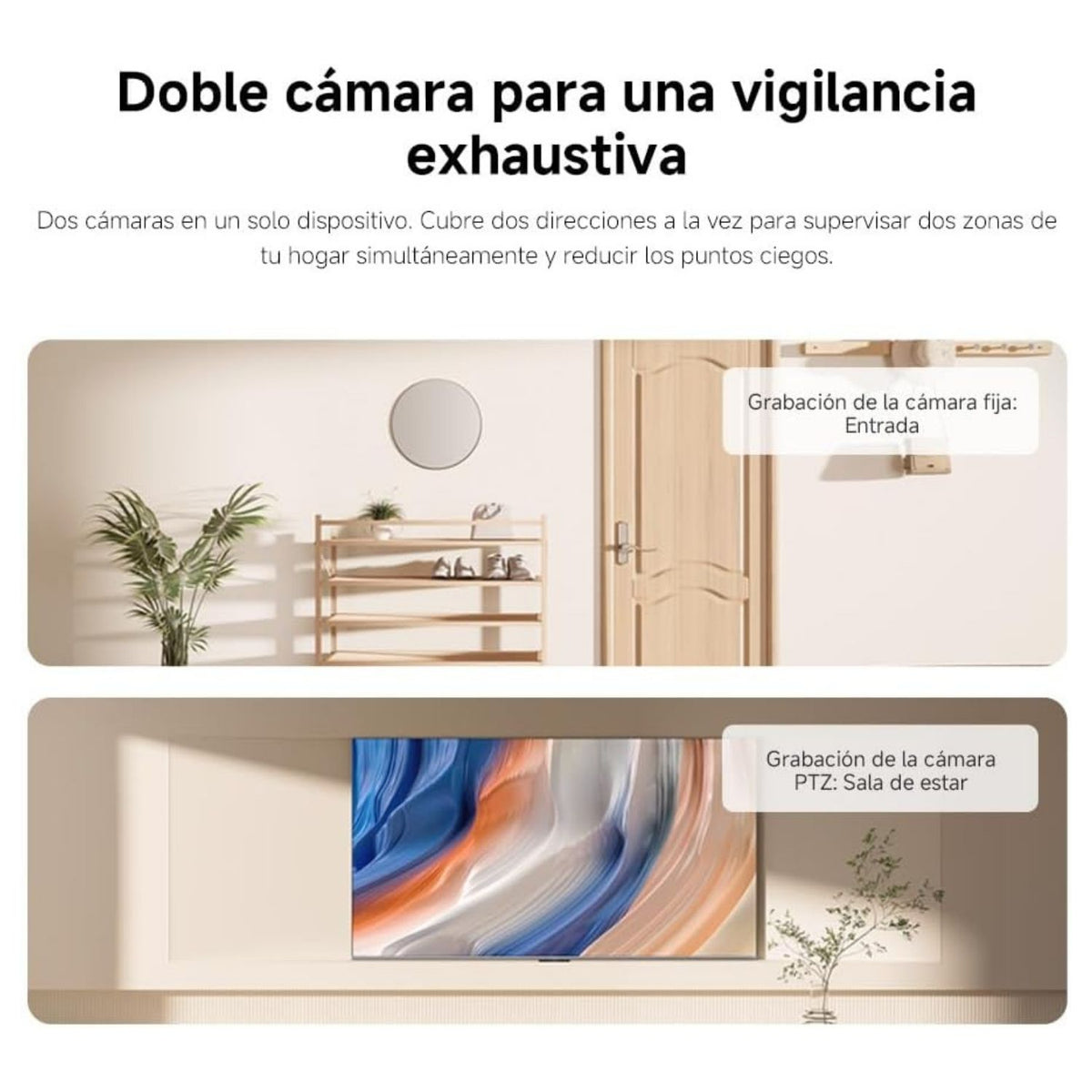 Xiaomi Cámara de Seguridad C500 Dual 2.5K Visión Nocturna - imagen 4