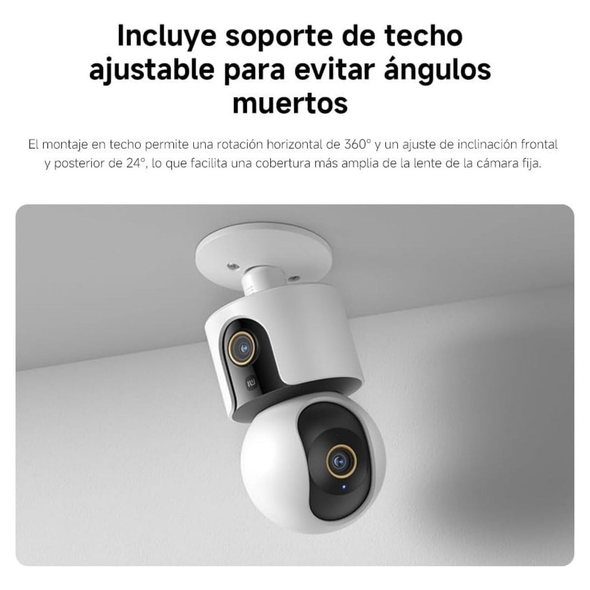 Xiaomi Cámara de Seguridad C500 Dual 2.5K Visión Nocturna - imagen 3