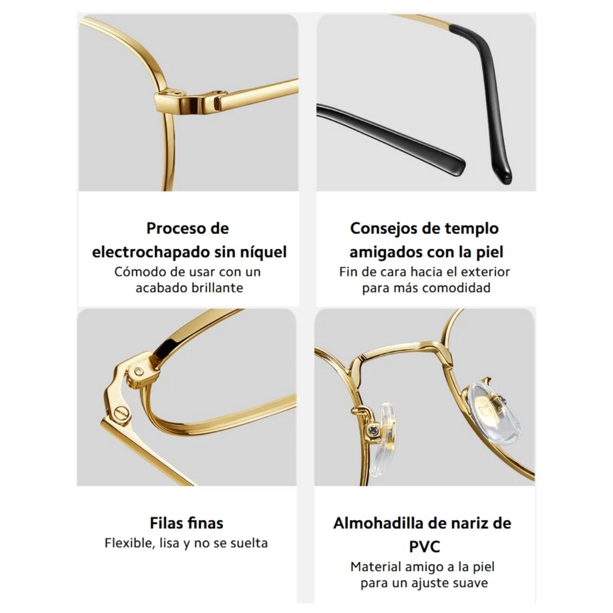 Xiaomi Lentes con Filtro de Luz Azul - Negro - imagen 3