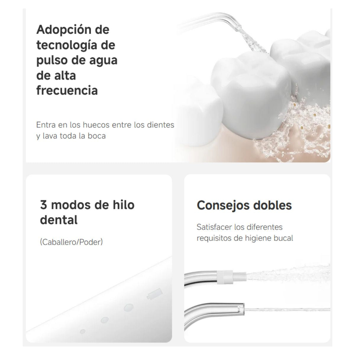 Xiaomi Irrigador Dental Water Flosser 2 IPX7 200ml