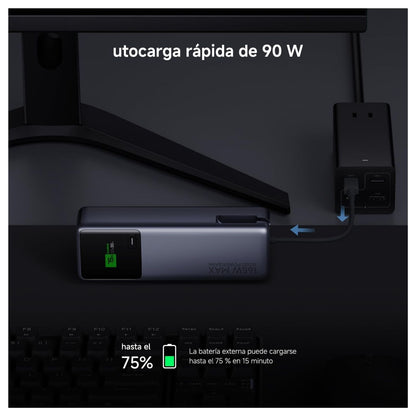 Xiaomi Power Bank 165W 10000 mAh con Cable Integrado - imagen 7