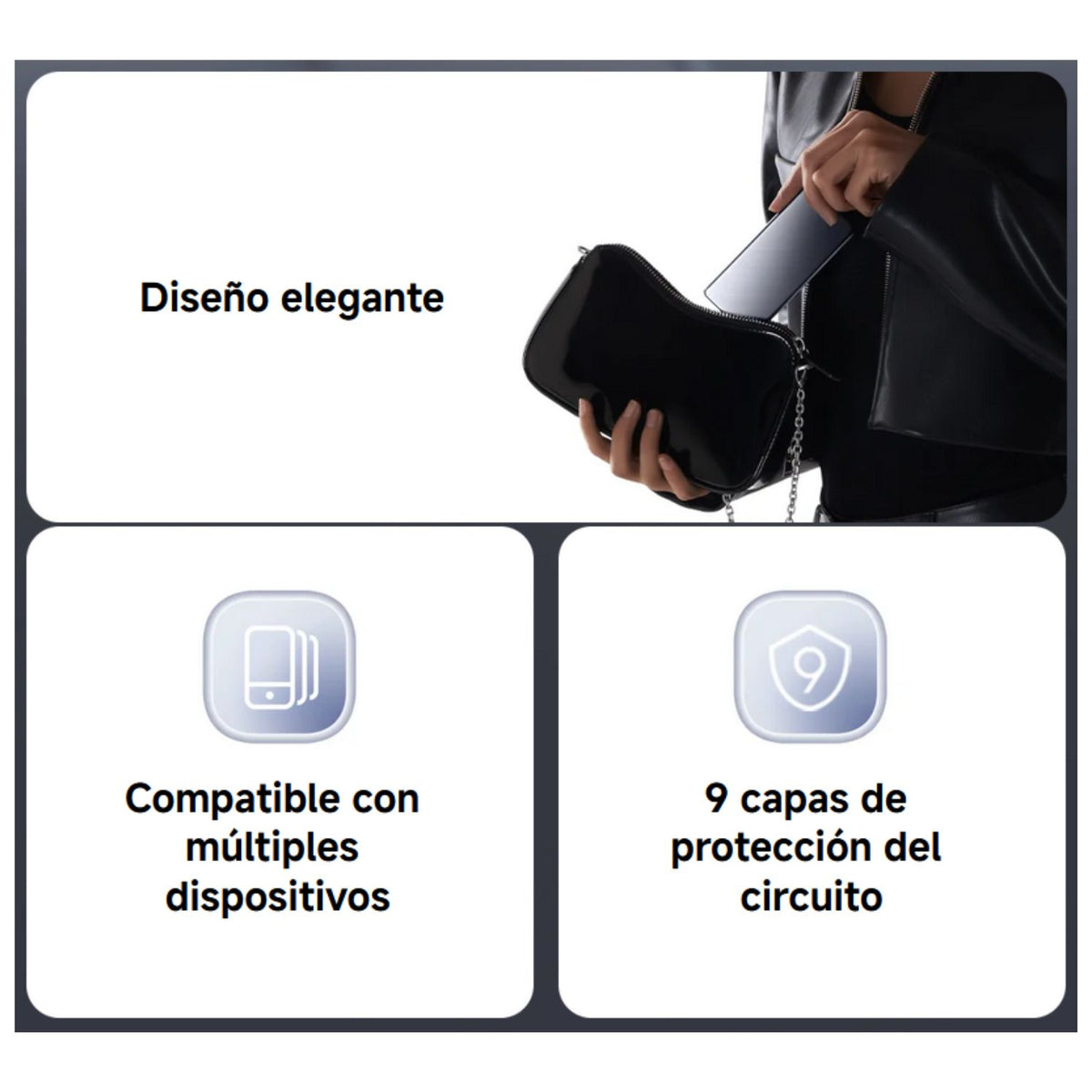 Xiaomi Power Bank Ultra Fino 5000 mAh Batería Portátil 20 W - imagen 4