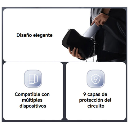Xiaomi Power Bank Ultra Fino 5000 mAh Batería Portátil 20 W - imagen 4