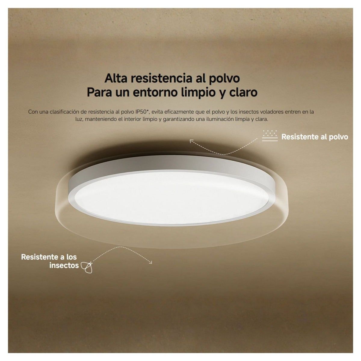 Xiaomi Lámpara de Techo Inteligente D40 LED IP50
