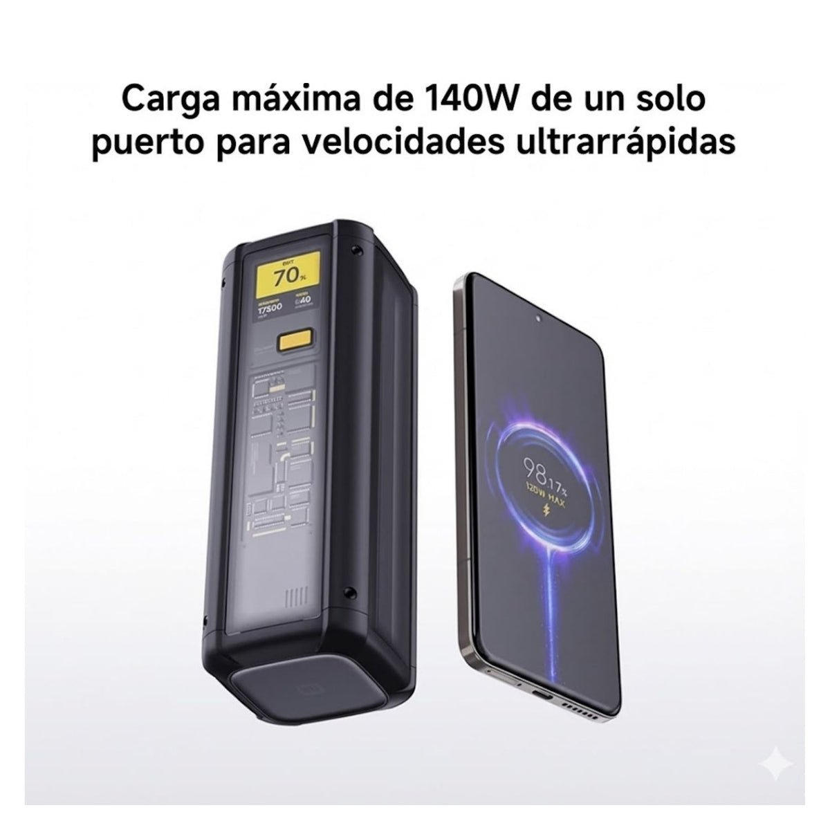 Xiaomi Power Bank HyperCharge 212W 25000 mAh GL - imagen 3